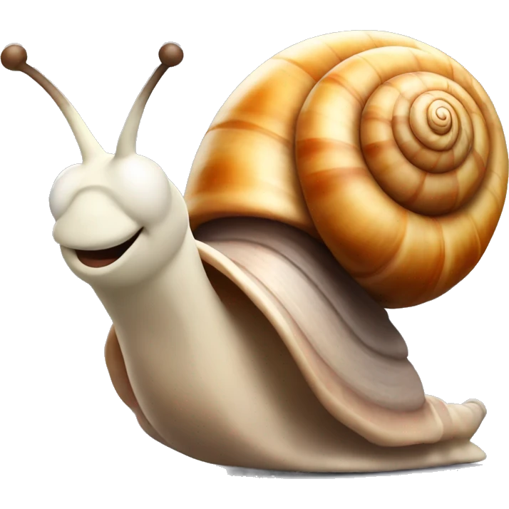 running snail  emoji