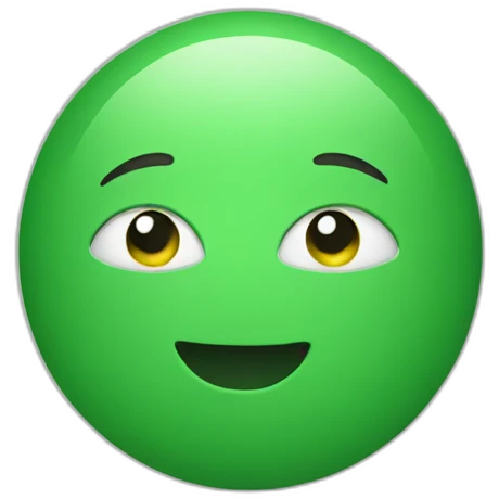 Green emoji