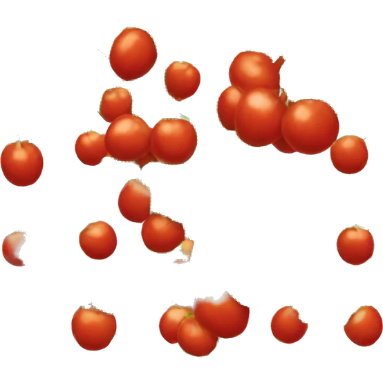 Vert et rouge emoji