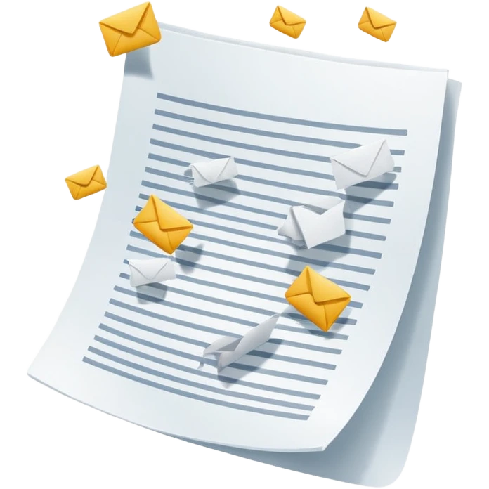 documents in the air emoji