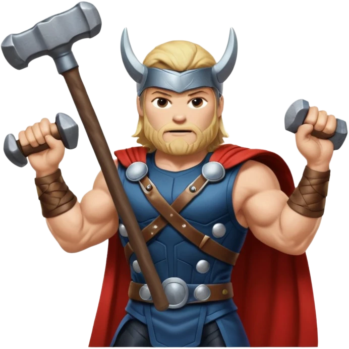 Thor full body emoji