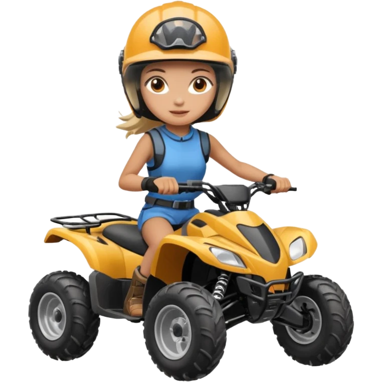 Atv ride girl emoji