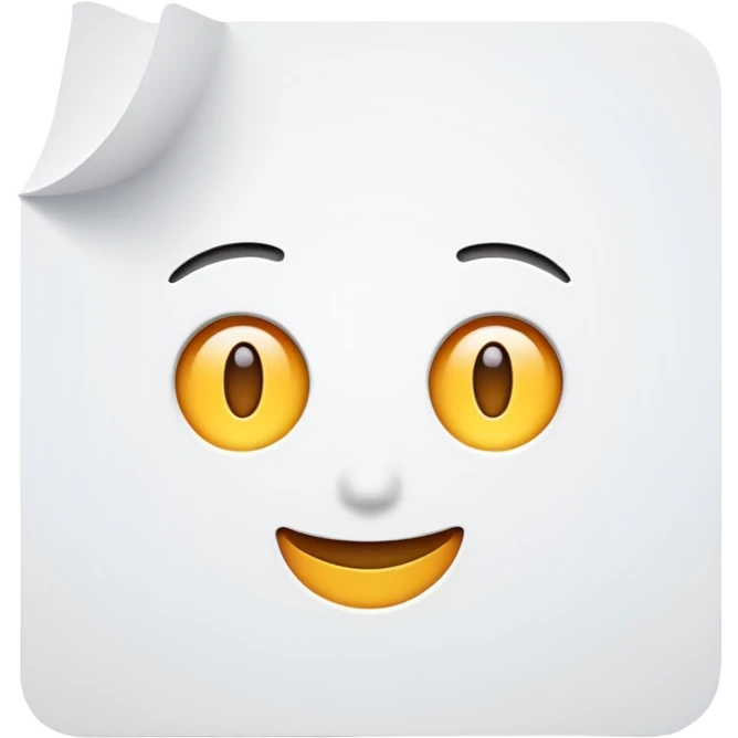 Page Facing Up emoji