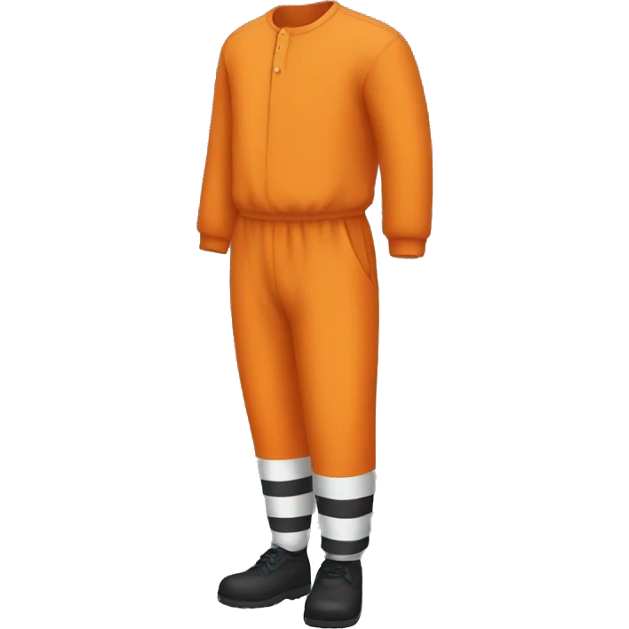 prisoner orange jumpsuit emoji