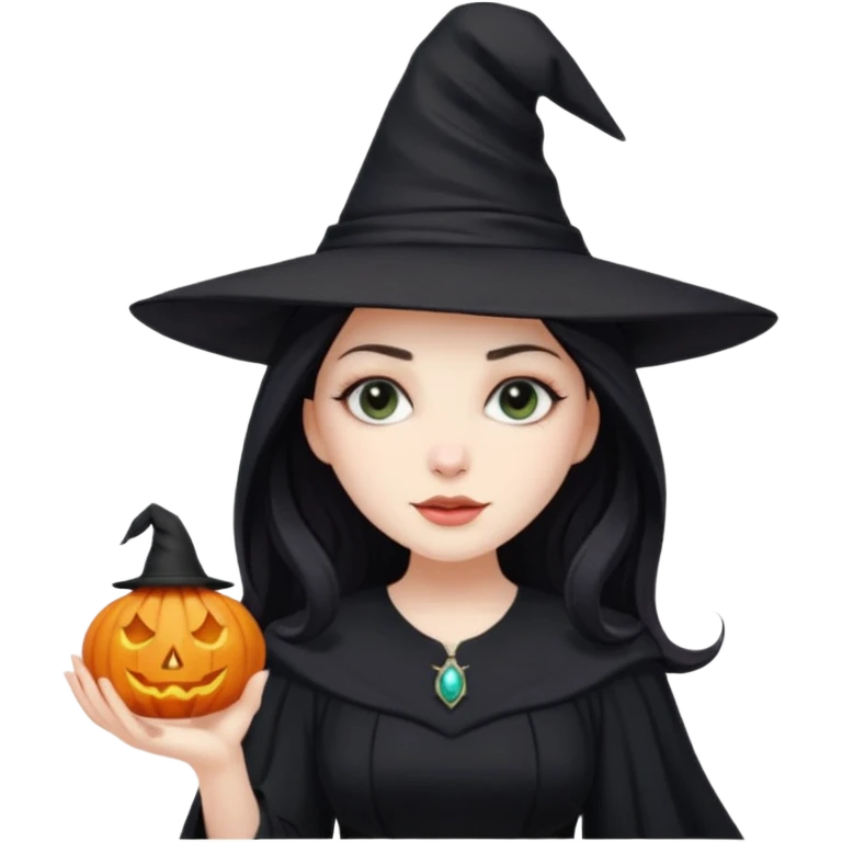 witch on a broom emoji
