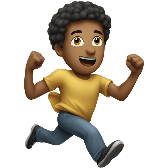 🏃🏾‍➡️👊🏾👊🏾 emoji