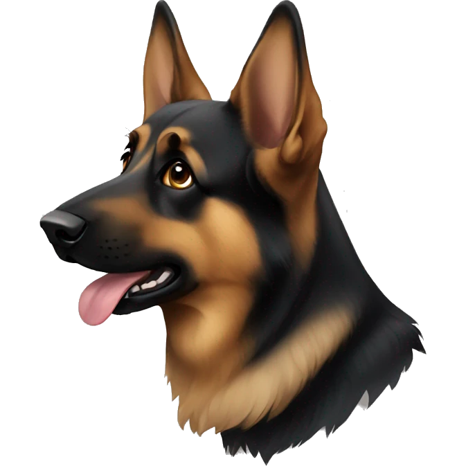 dog German shepherd emoji