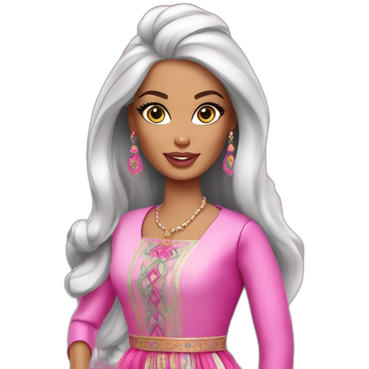 barbie marocaine emoji