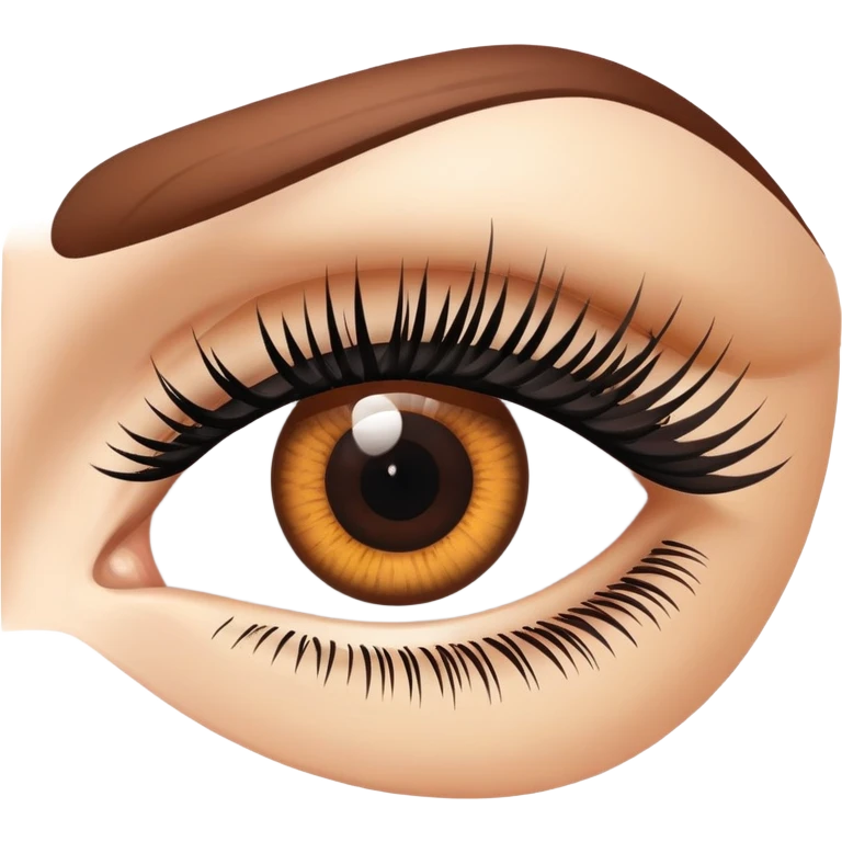 eye with eyelashes emoji