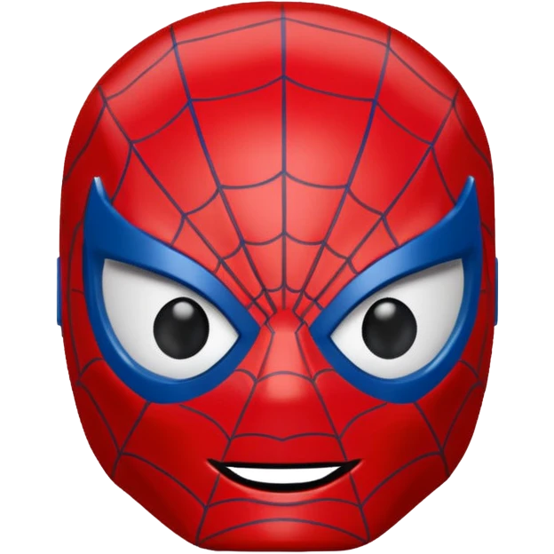 Spiderman Lego head emoji