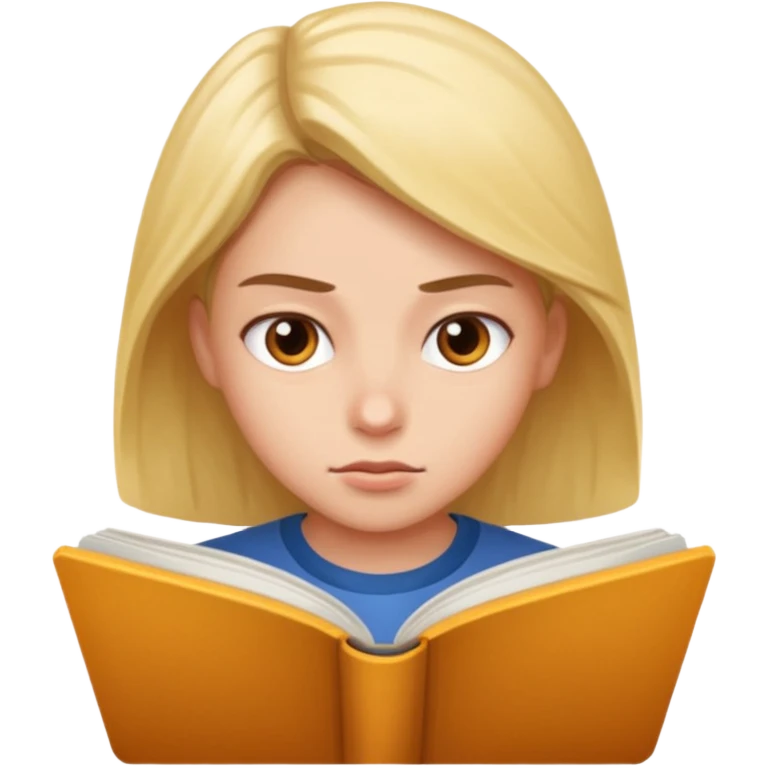 человек читает быстро emoji