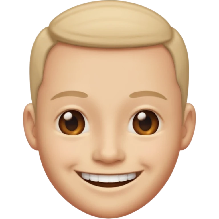 Buttcheek head emoji