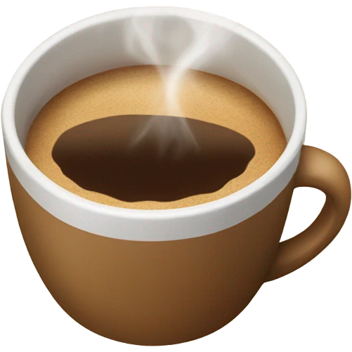  Cozy coffee cup emoji