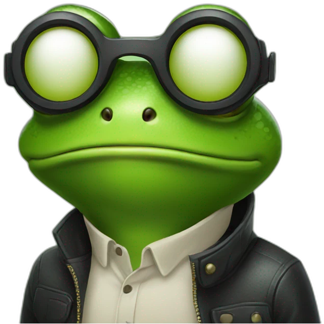 designer frog emoji