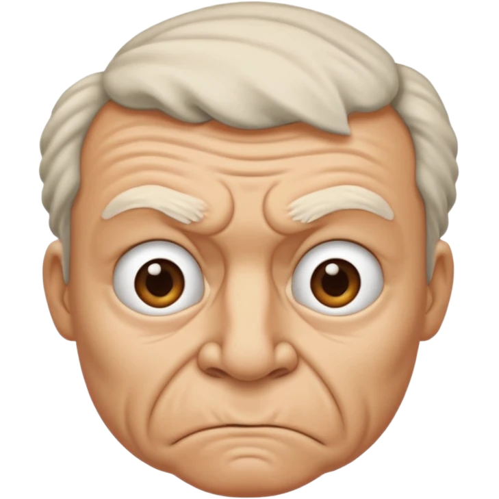 Stank face emoji