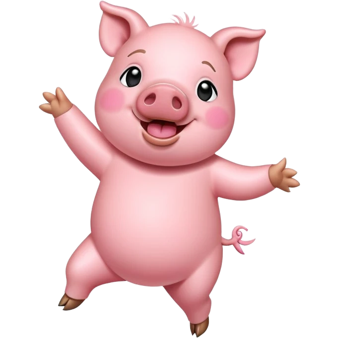 pig dance emoji