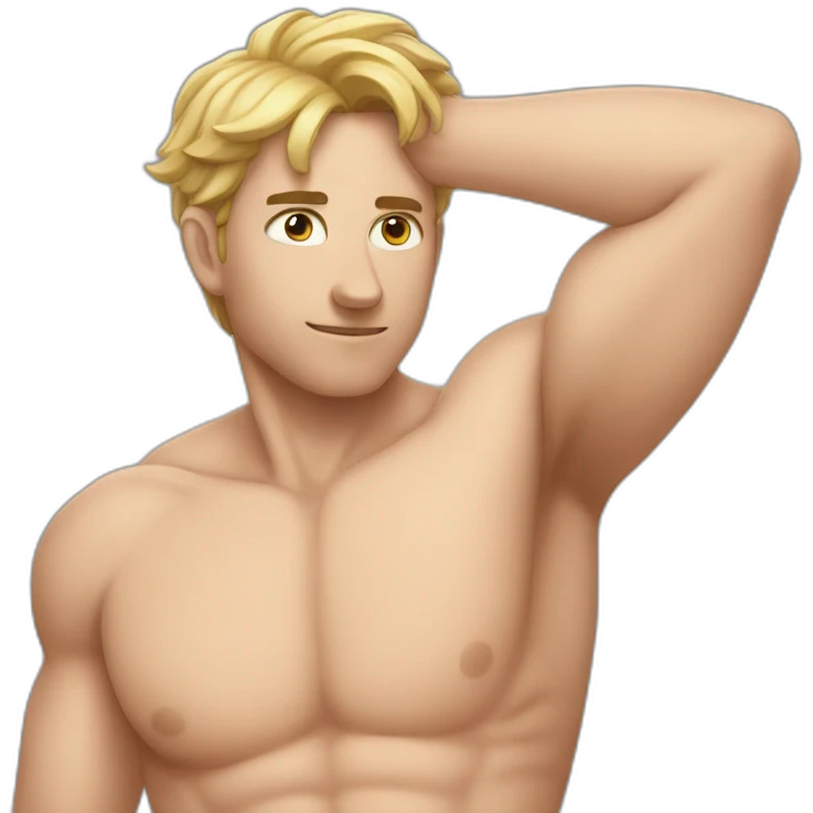 Sweaty armpits emoji