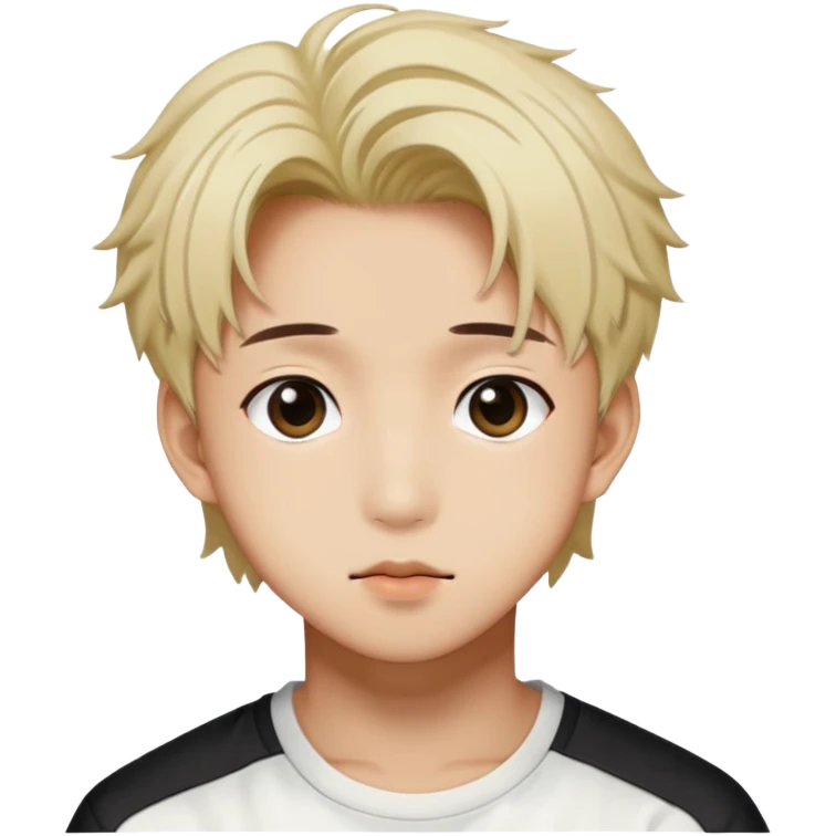 Bang Chan from K-pop group “Stray Kids emoji