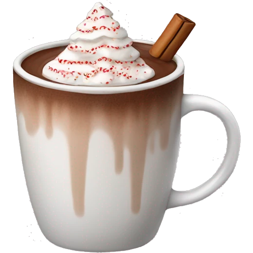 Hot Chocolate Christmas  emoji