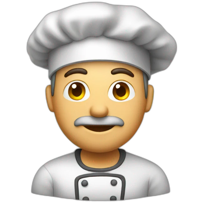 Engineer man cook emoji