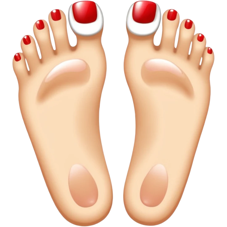 Clean pedicure emoji