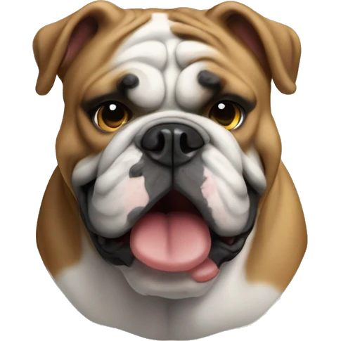english bulldog no entry emoji