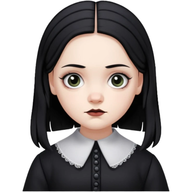 wednesday addams emoji