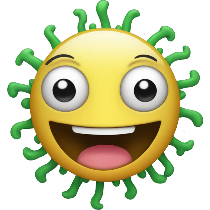 Smiling Virus  emoji