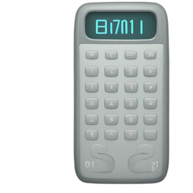 Bmi calculator emoji
