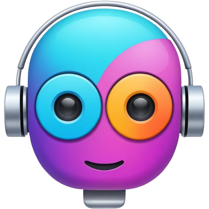 create an page icon and title icon for my chatbot must be unique and colorful emoji