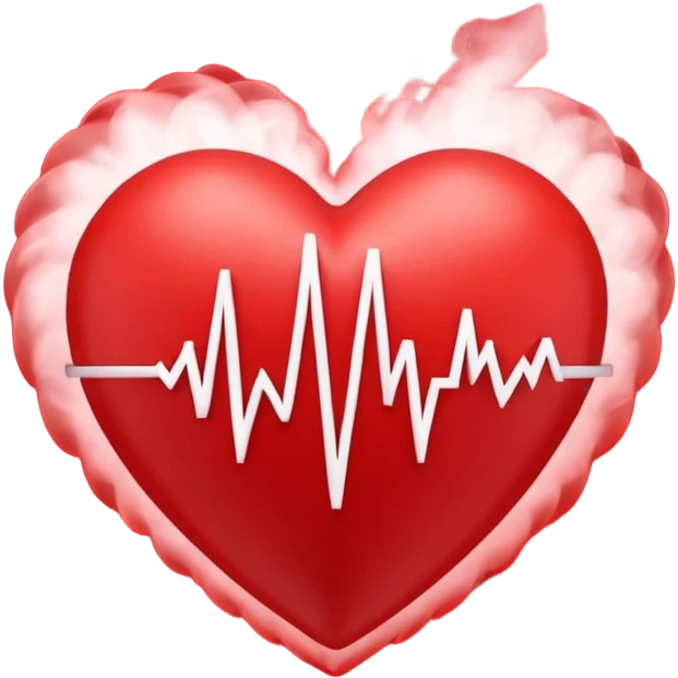 Animated 3D heart pulsing. Each beat makes the text "Marzieh, I love you" rise from the heart like smoke and fade out. Loop continuously. emoji