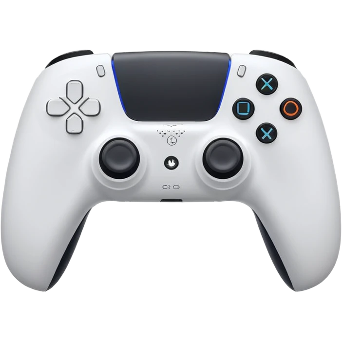 Ps5 controller white emoji