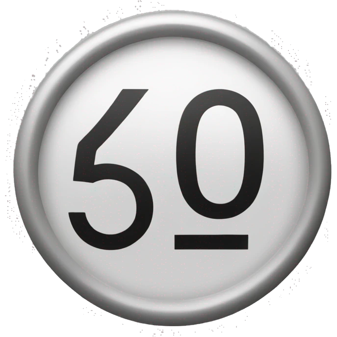 Poland speed limit 50km/h emoji