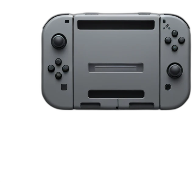 nitendo switch black emoji