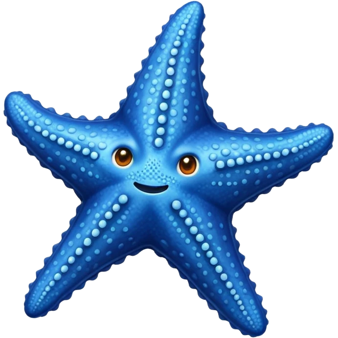 Blue Starfish emoji
