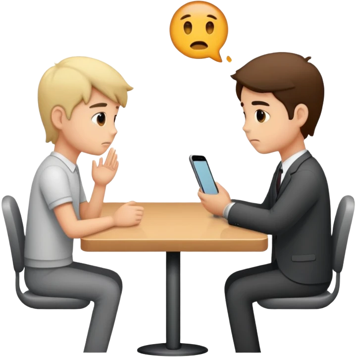 subtle meeting emoji