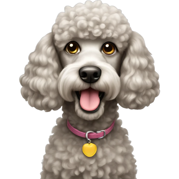 poodle dog emoji