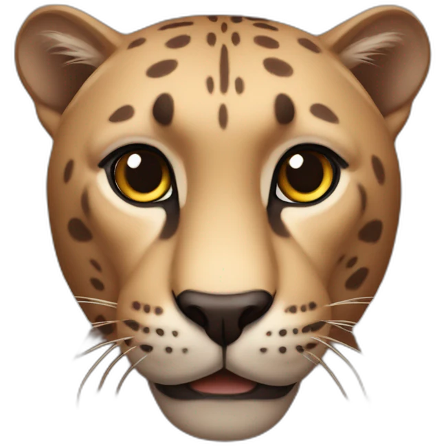 Brown panther emoji