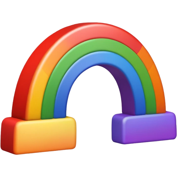 Sunset Rainbow emoji