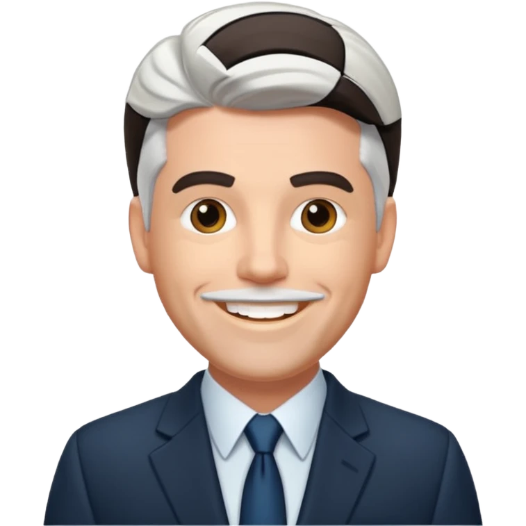 Michael McDonald with suit jacket emoji