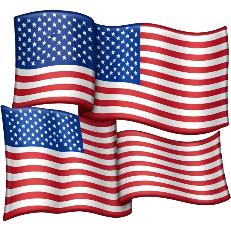 chinese korean and american flags blended together as one emoji