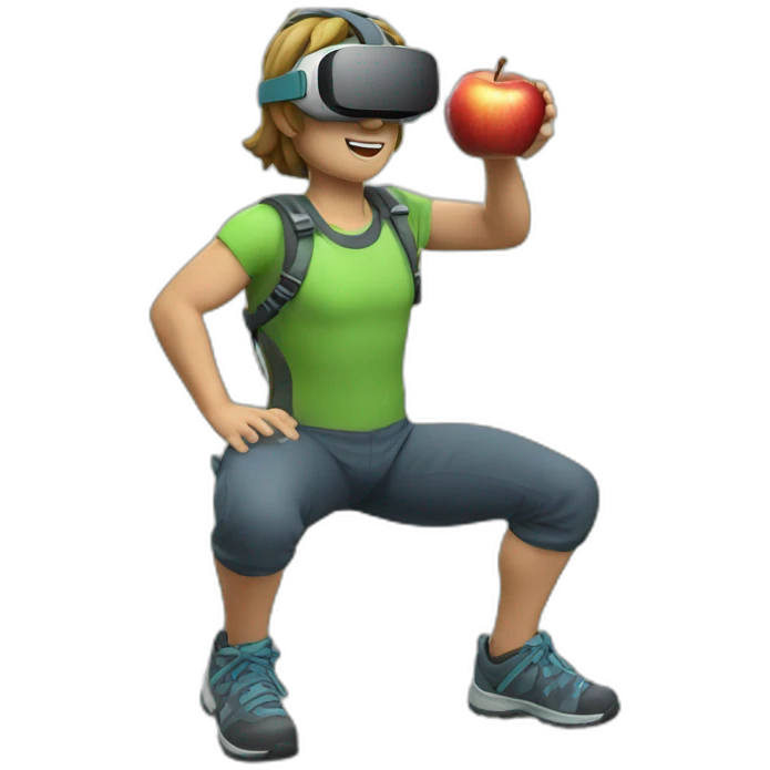 Apple Climbers VR emoji