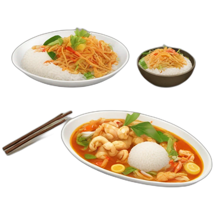 thai food emoji