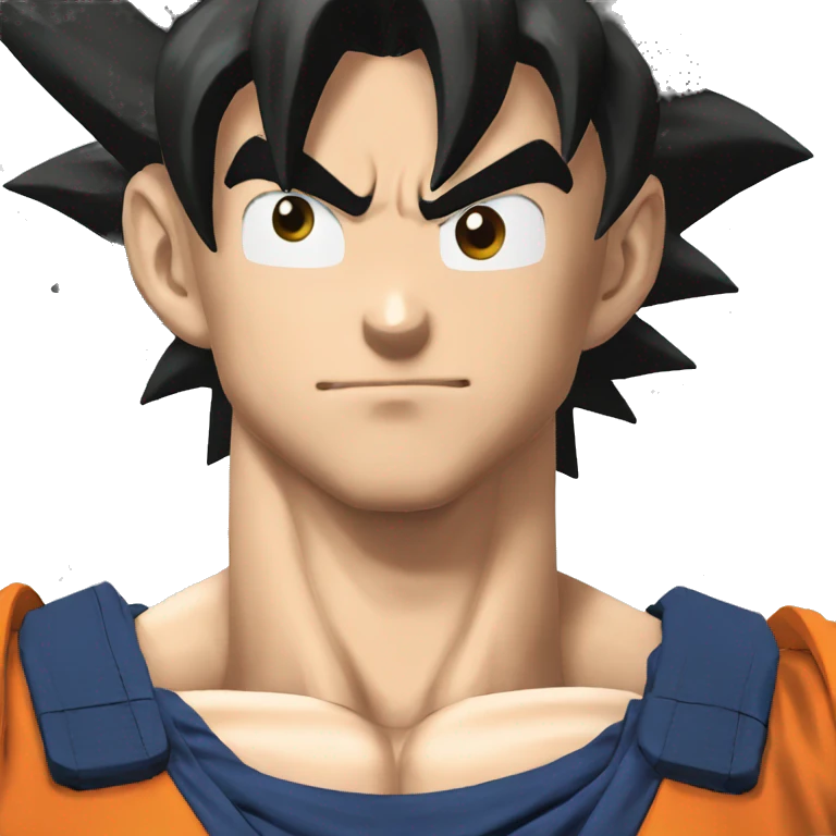 Goku from the Dragon Ball series emoji
