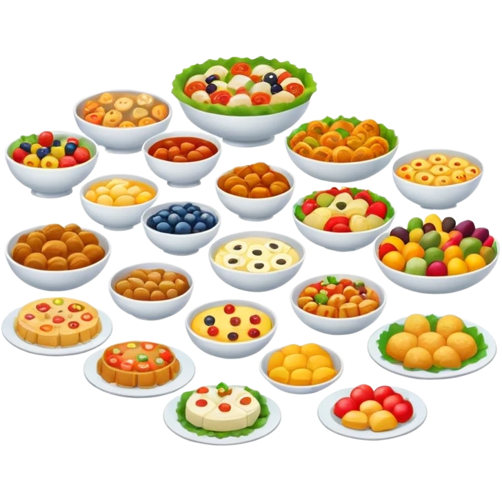 buffet line emoji