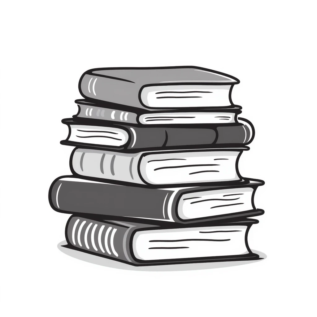 стопка книг emoji