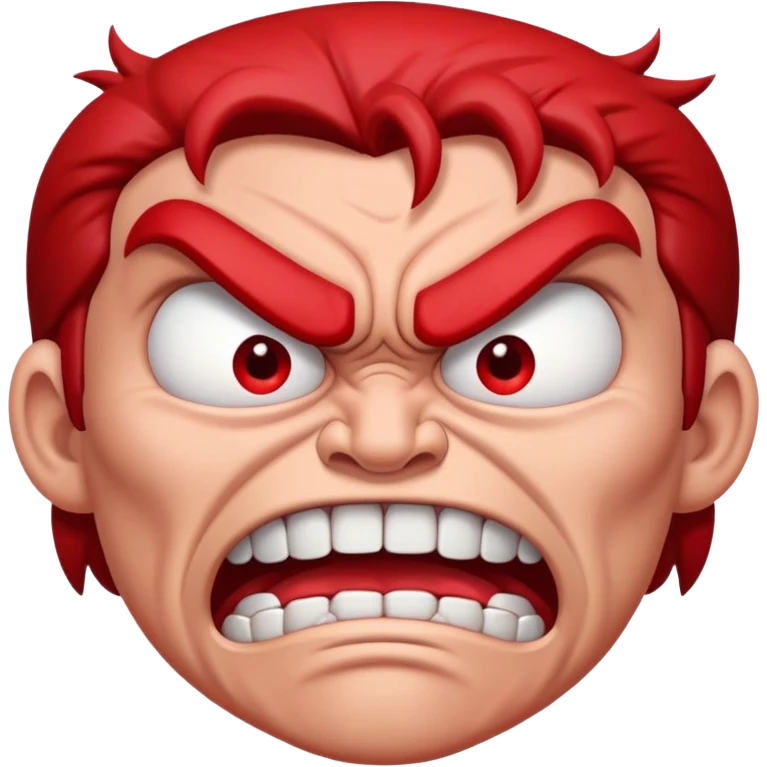 angry face emoji