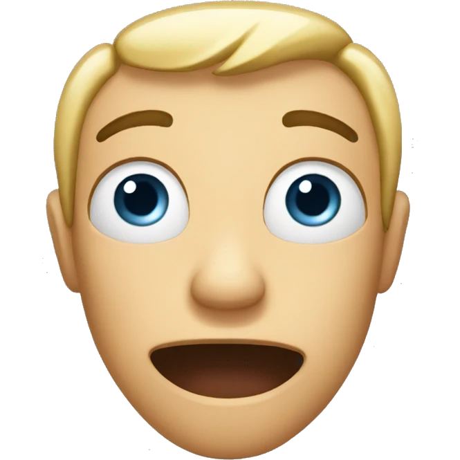 amazed, feeling astonished, hands on the cheeks emoji