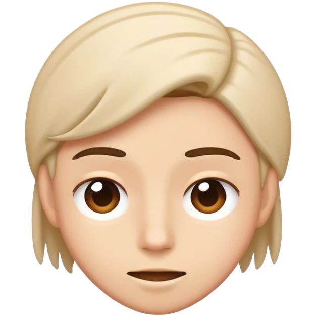 Shaking head left and right emoji