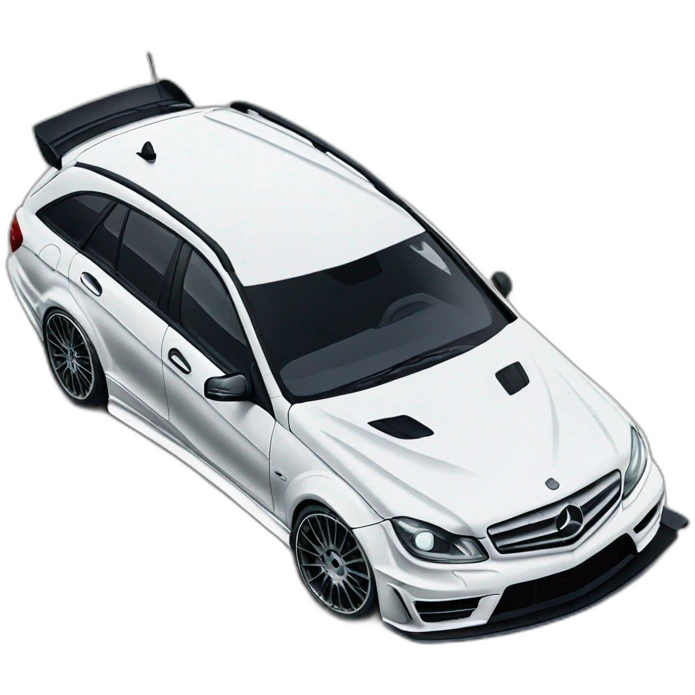 Mercedes C class Dtm touring emoji